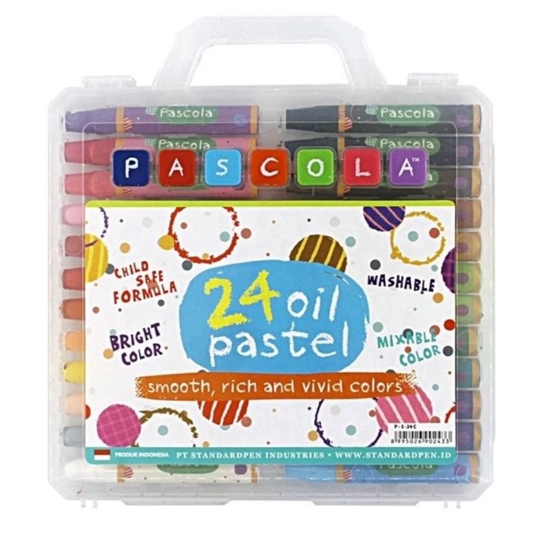 

Ready Stock crayon pascola 24 warna 1