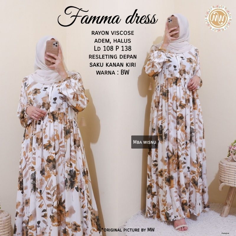 FAMMA DRESS BY MBA WISNU /HARUKA DRESS BY MBA WISNU/AUTUMN DRESS BY MBA WISNU/GESHA DRES BY MBA WISN