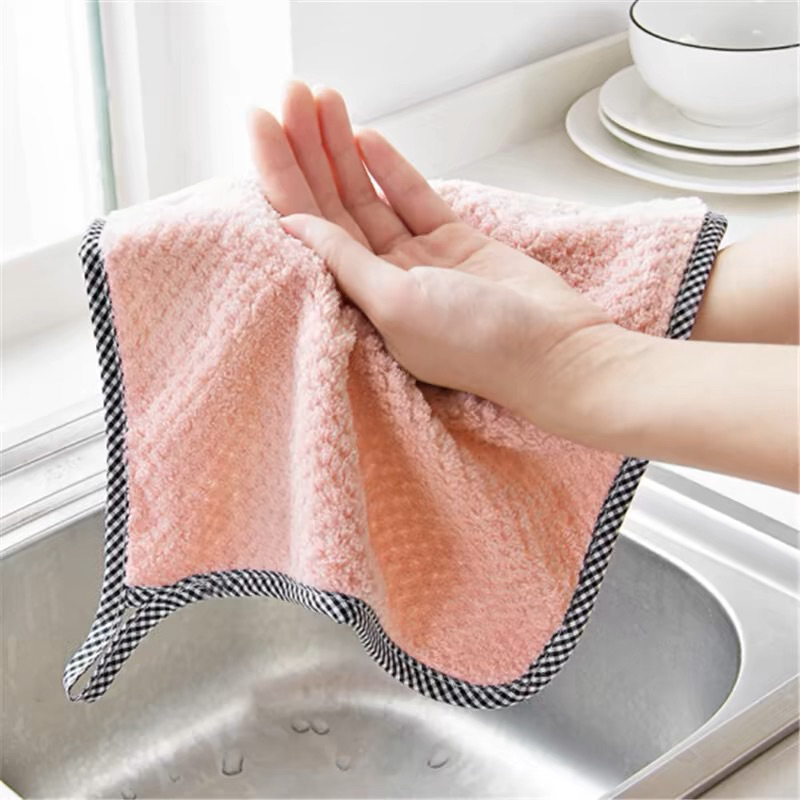 Kain Lap Microfiber Serbaguna | Kain Lap Dapur | Kain Lap Tangan | Kain Lap Piring | Kain Lap Lantai