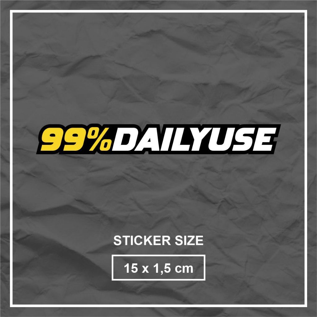 Cutting Sticker 99% daily use