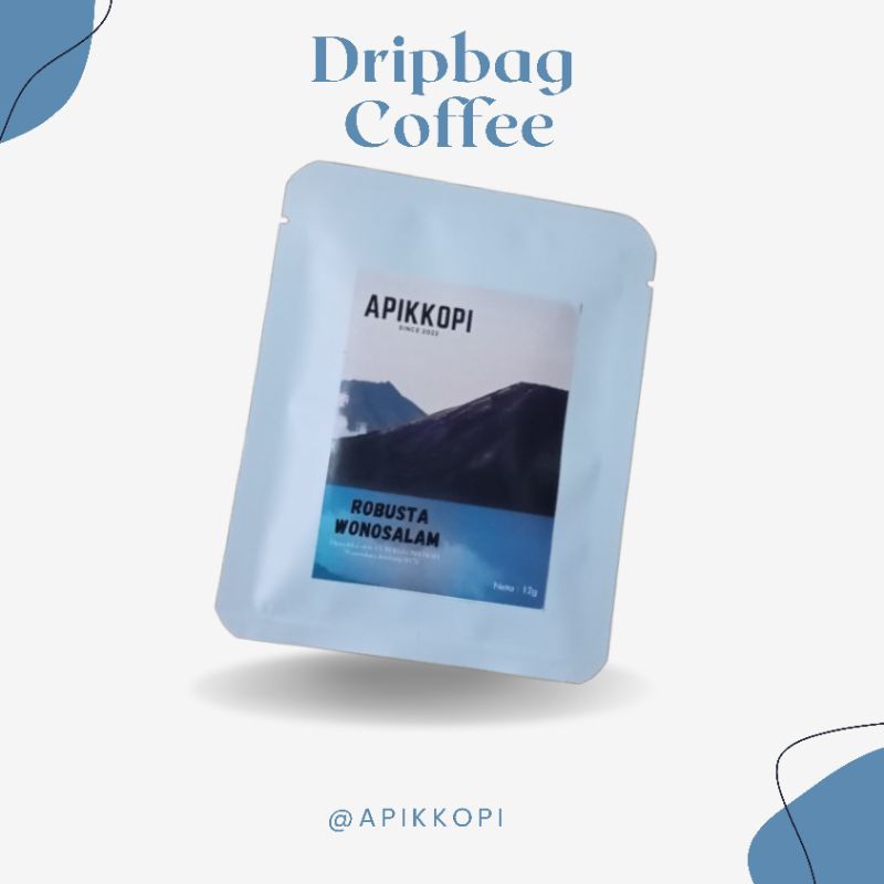 

ROBUSTA DRIP BAG COFFEE - KOPI ROBUSTA SACHET
