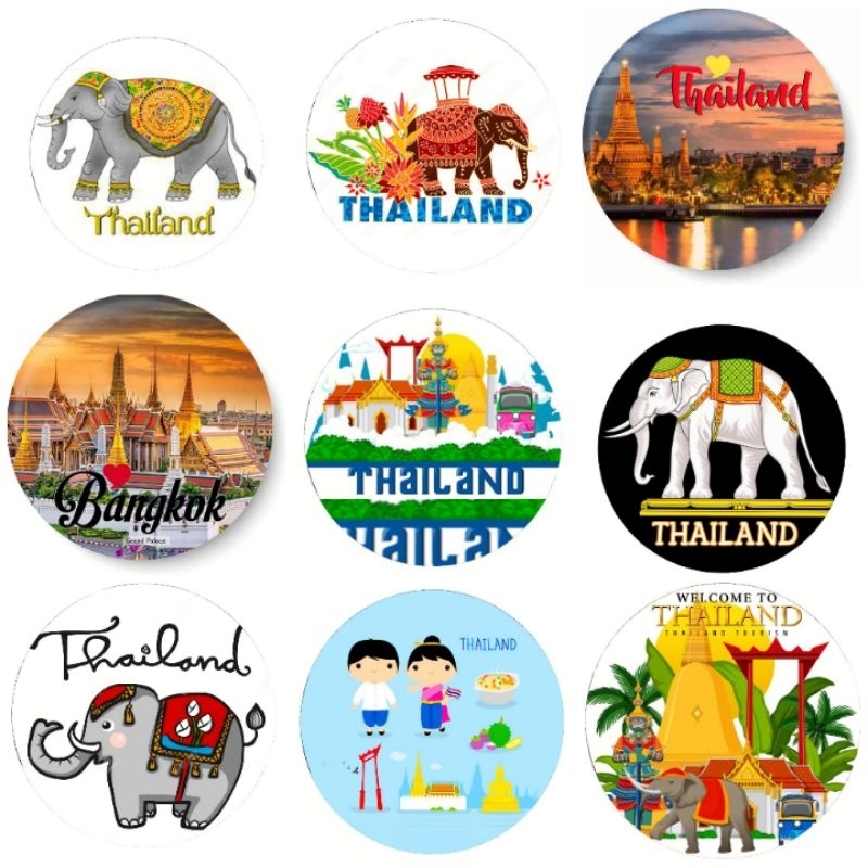gantungan kunci thailand negara thailand bangkok