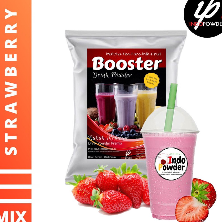 

FSASH SALE Bubuk Minuman Strawberry 1 Kg Strawberry Powder Bubuk Strawberry