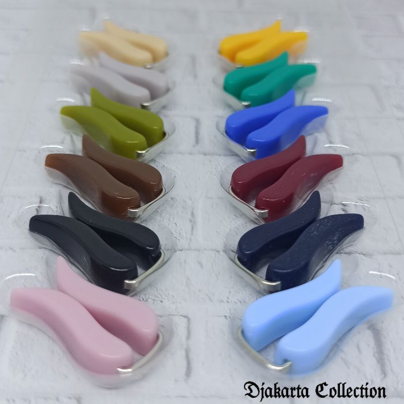 12 Pcs klip hijab Turky Klip Turki isi 12 pcs / klip Turki boldis / klip Turki terbaru / klip Turki 