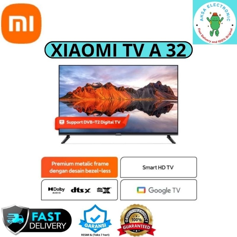 XIAOMI TV A 32 LED GOOGLE TV HD 32INCH