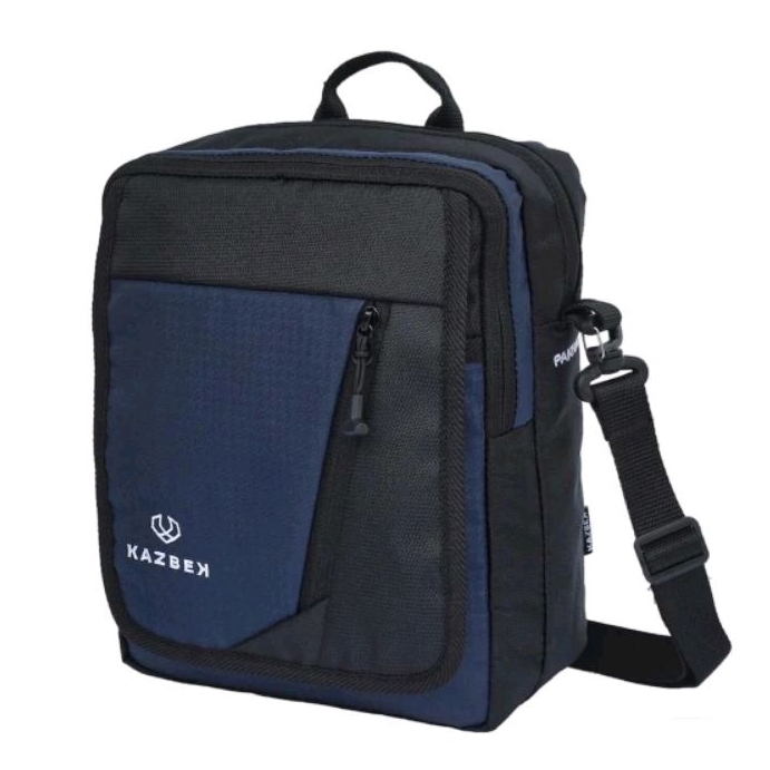 KAZBEK Pakhan Tas Selempang Pinggang Bahu Pria - Tas Tablet 10 Inch - Shoulder Bag - Travel Pouch