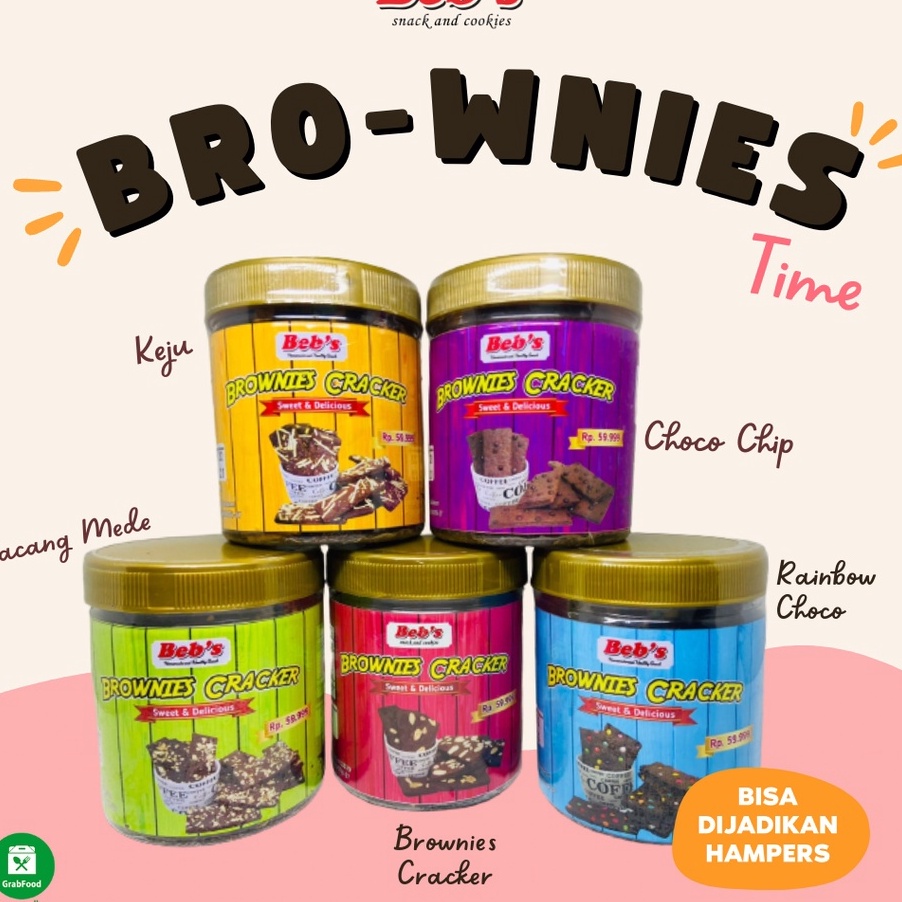 

HOT Brownies Cracker Keripik Brownies Premium Crispy Crunchy dan Isi Lebih Banyak BEST QUALITY