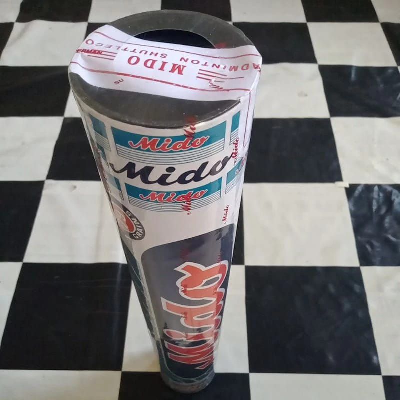 shuttlecock bulu tournamen mido isi 12 pcs