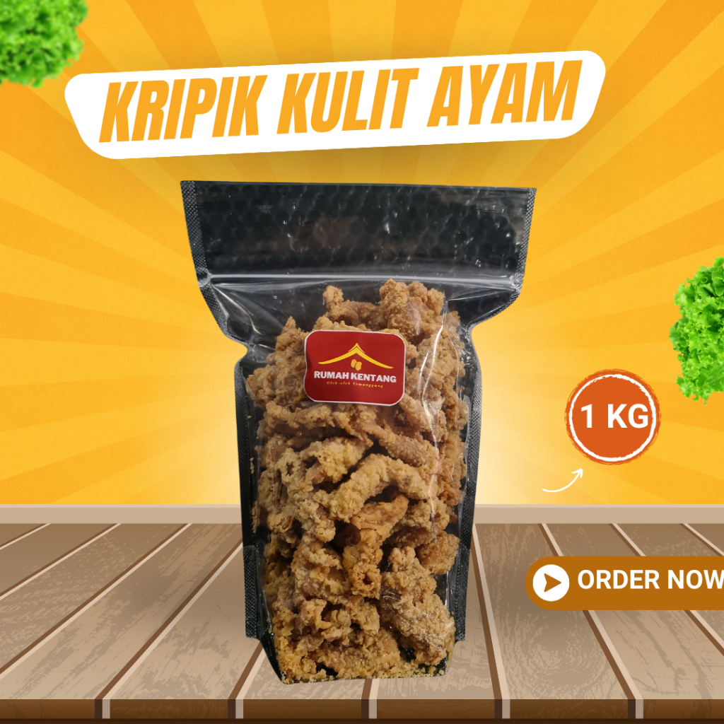 

kulit ayam krispi kulit ayam original kulit ayam crispy kerupuk kulit ayam 1kg kulit ayam crispy 1kg