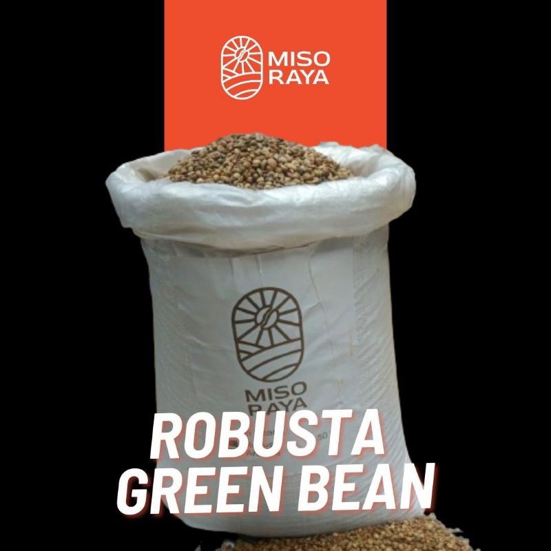 

Misoraya Green Bean/Kopi Biji Robusta Pinrang 1 kg