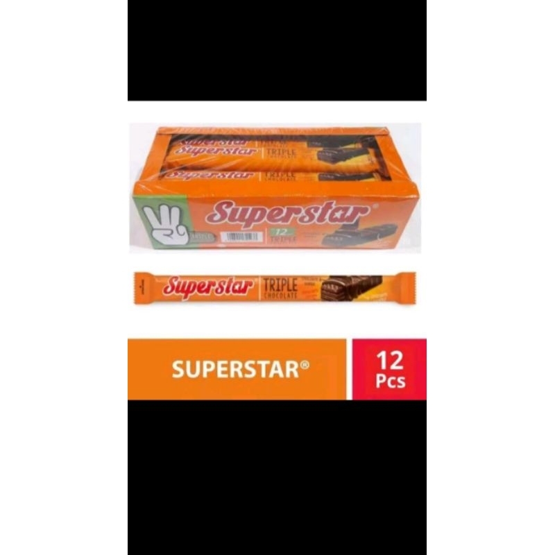 

Coklat wafer superstar Triple coklat