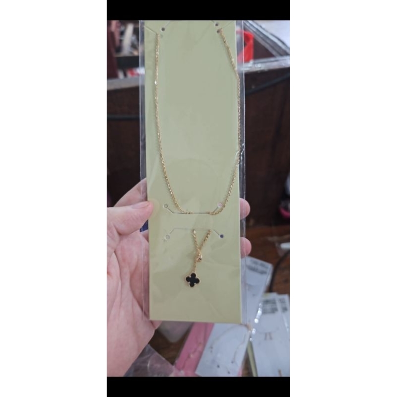 Kalung koye nori roda cincin bulat kartir emas asli 700 70% 16k hwt