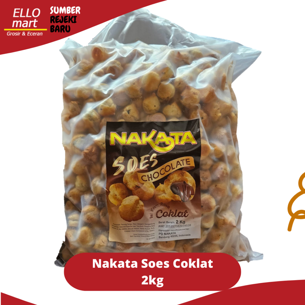 

Nakata Soes Chocolate Soes Coklat 2kg