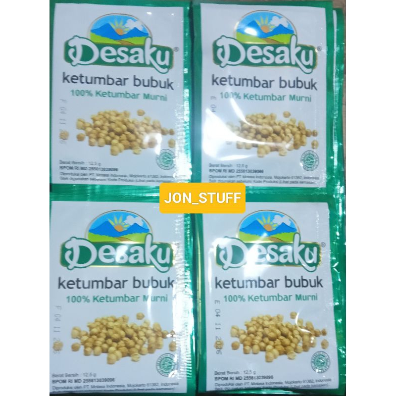 

Ketumbar bubuk Desaku 12.5 gramx12