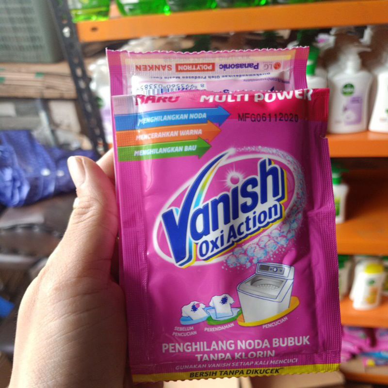 Vanish bubuk pink 30gr x 12pics