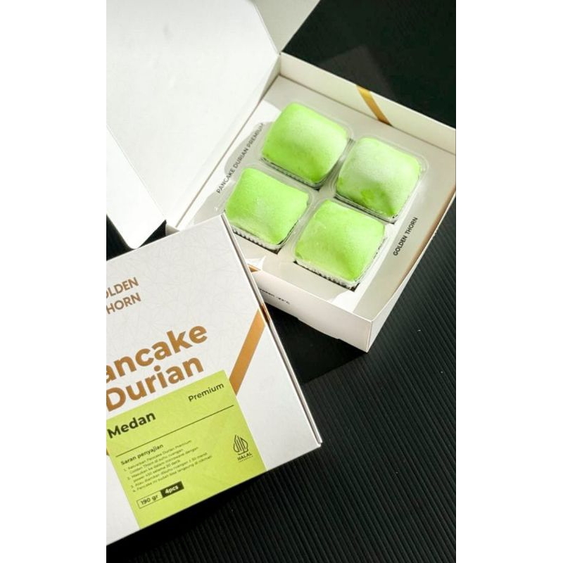 

Pancake Durian Medan 4 pcs