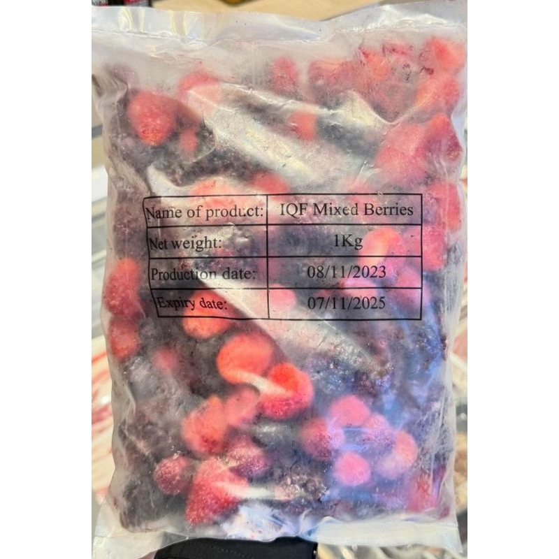 

Mix Berries frozen 1kg