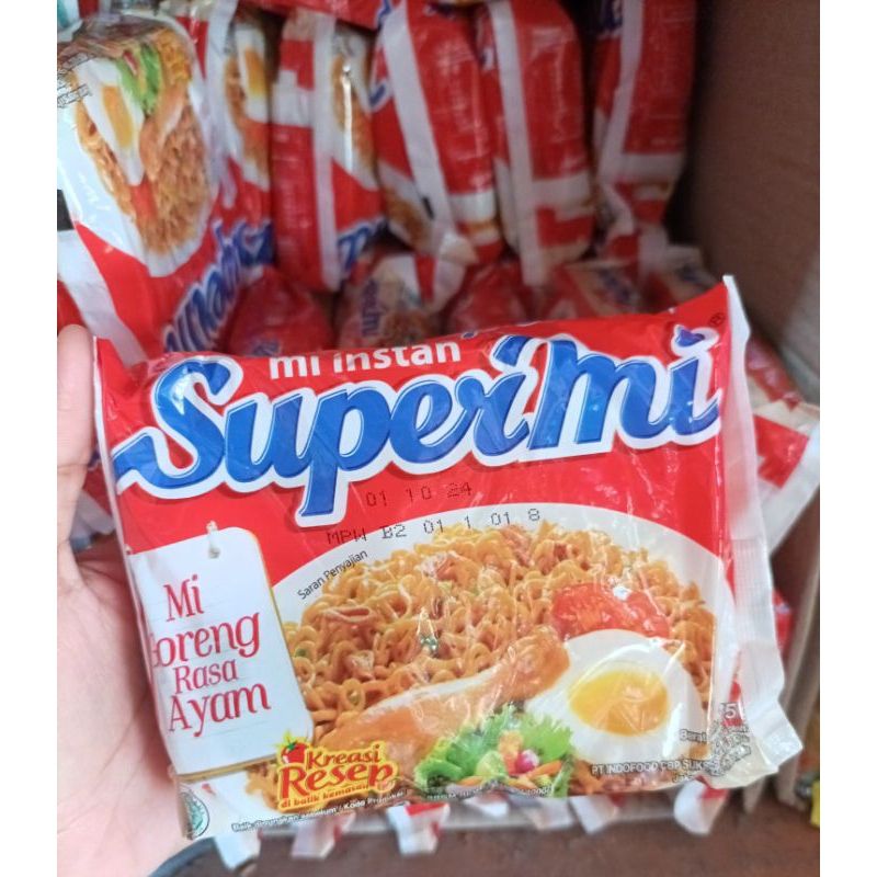 

Supermi Mi goreng rasa ayam