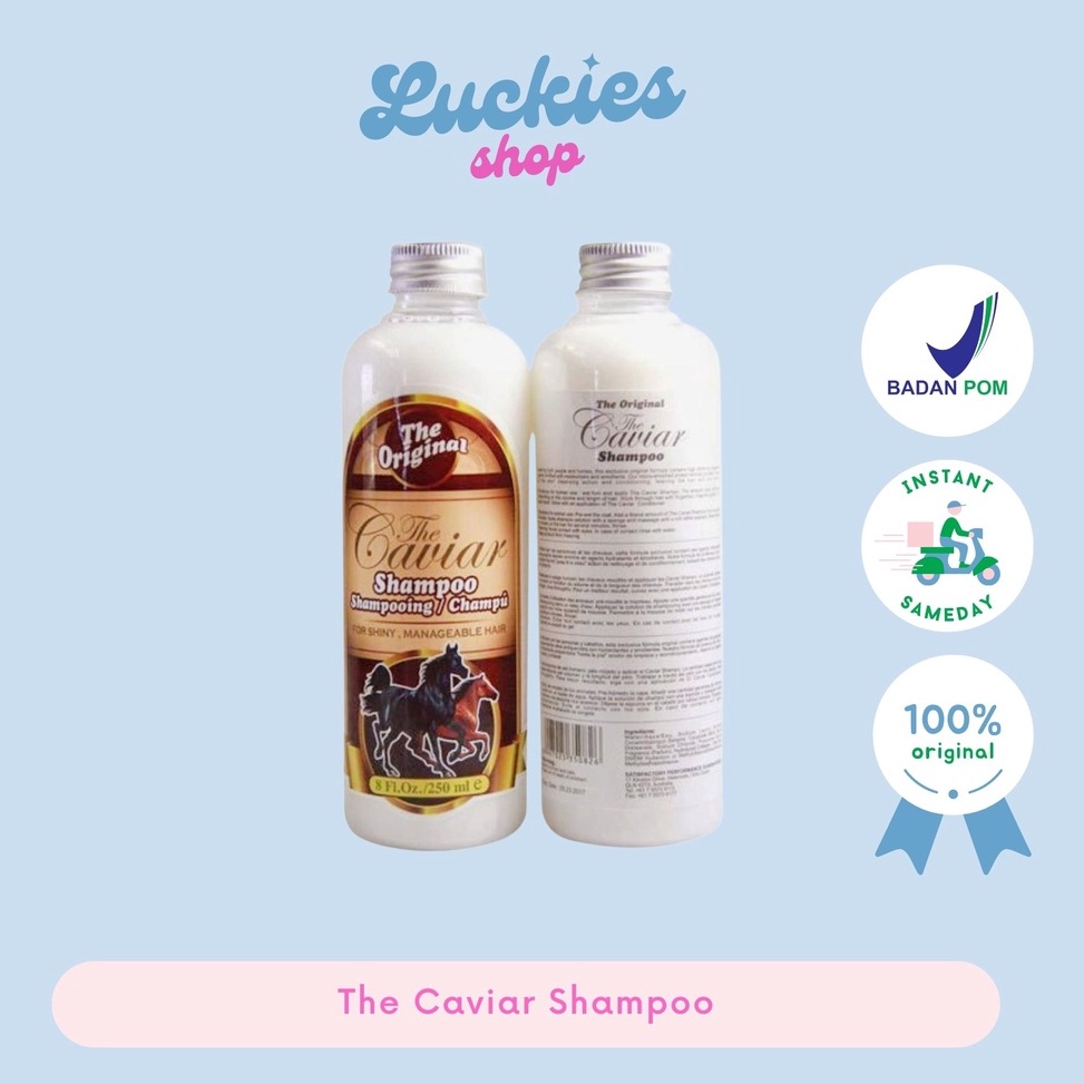 UNR973 55 COD The Caviar Shampoo Caviar Ori BPOM Shampo Kuda Caviar Sampo Kuda Penumbuh Rambut