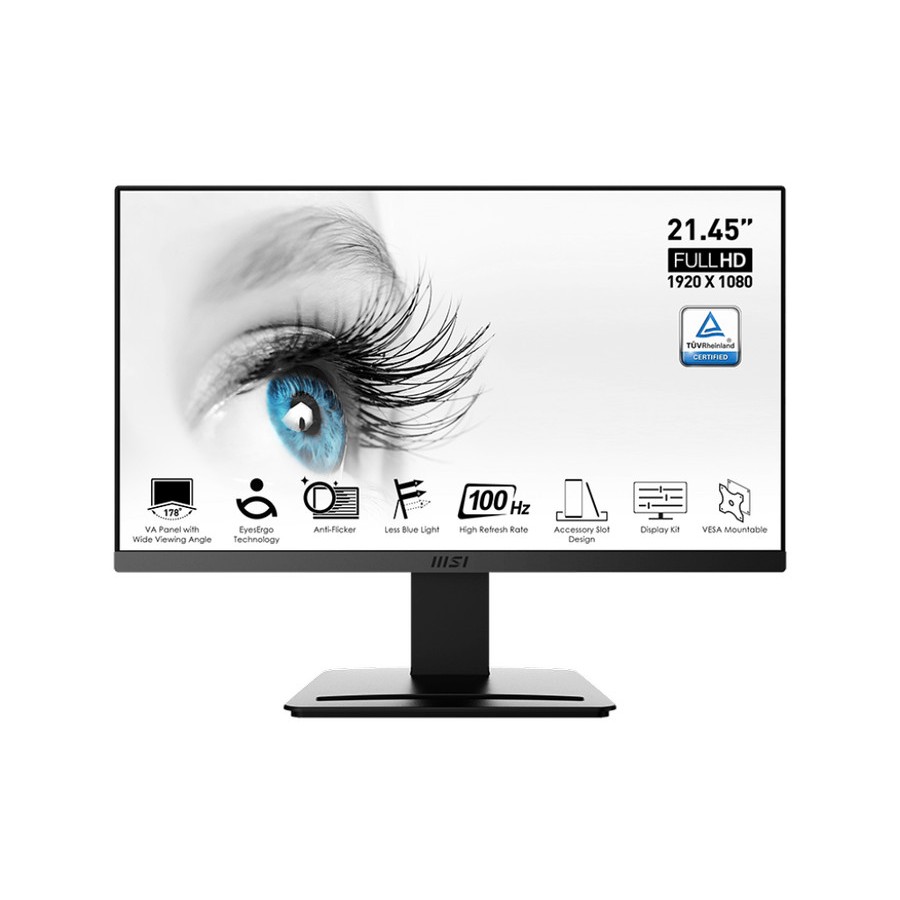 MSI PRO MP223 22" 100Hz 1ms HDMI MONITOR