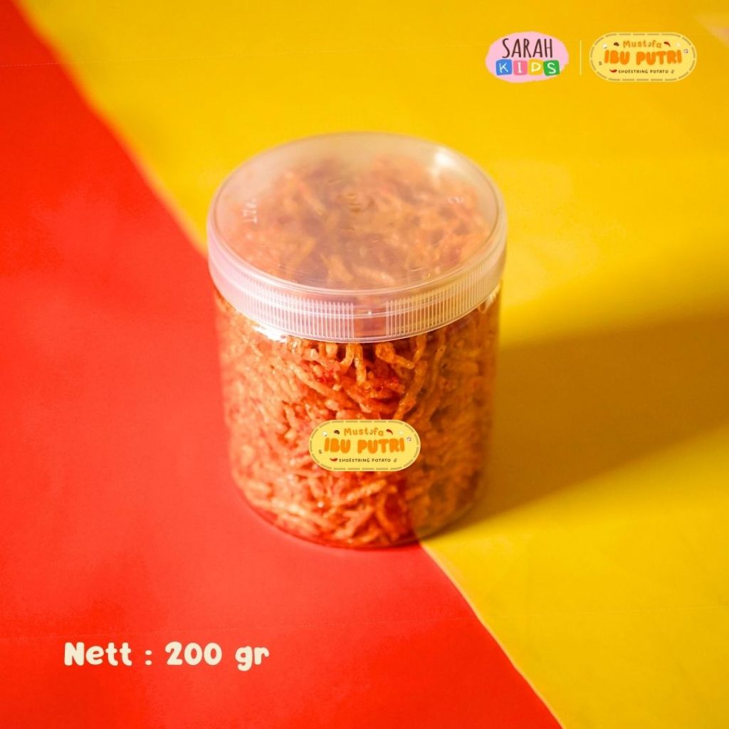 

Mustofa Kentang 200 gr / Kentang Mustofa 200 gr / Kentang Kering Pedas Manis 200 gr | Dapur Ibu Putri