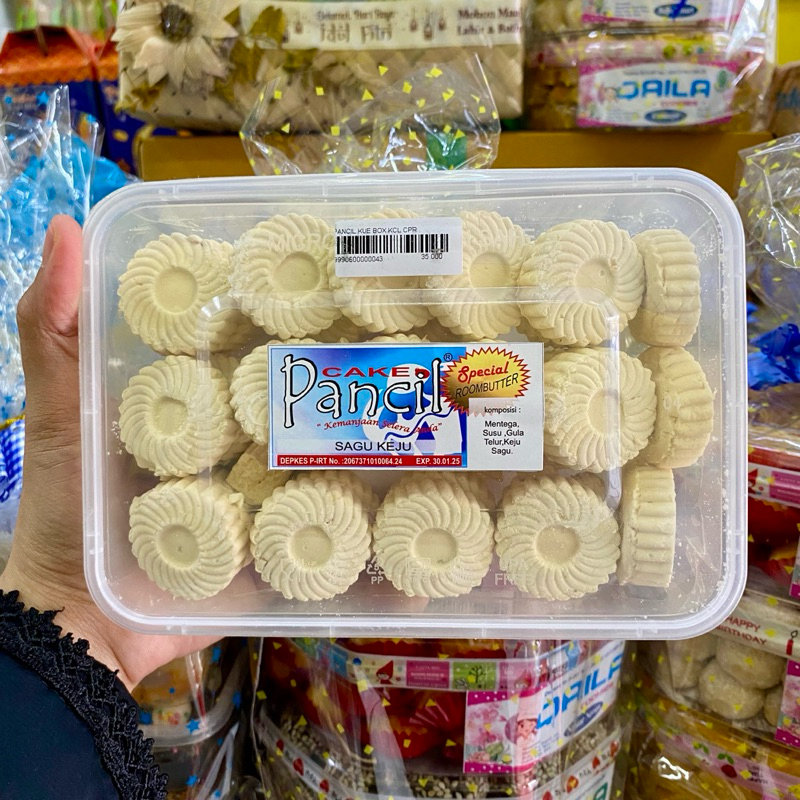 

Pancil Cake Box Kecil Special Roombutter Sagu Keju