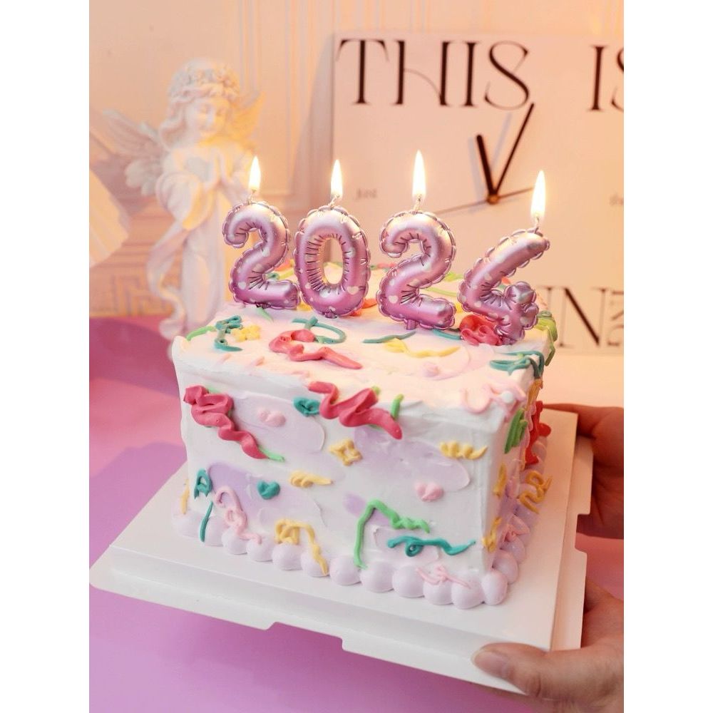 PartyHouse.medan NEW Lilin Angka model Balon Ulang Tahun