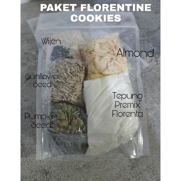 

SUG569 Jangan Sampai Kehabisan PAKET LENGKAP FLORENTINE COOKIES BAHAN FLORENTINE COOKIES TEPUNG FLORENTA