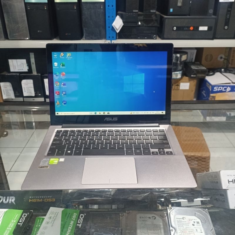 Laptop GAMING Asus CORE i7-4510U Ram 8GB SSD 240GB Model Slim Mulus Seperti Baru | LAYAR TOUCHSCREEN 13,3"inch
