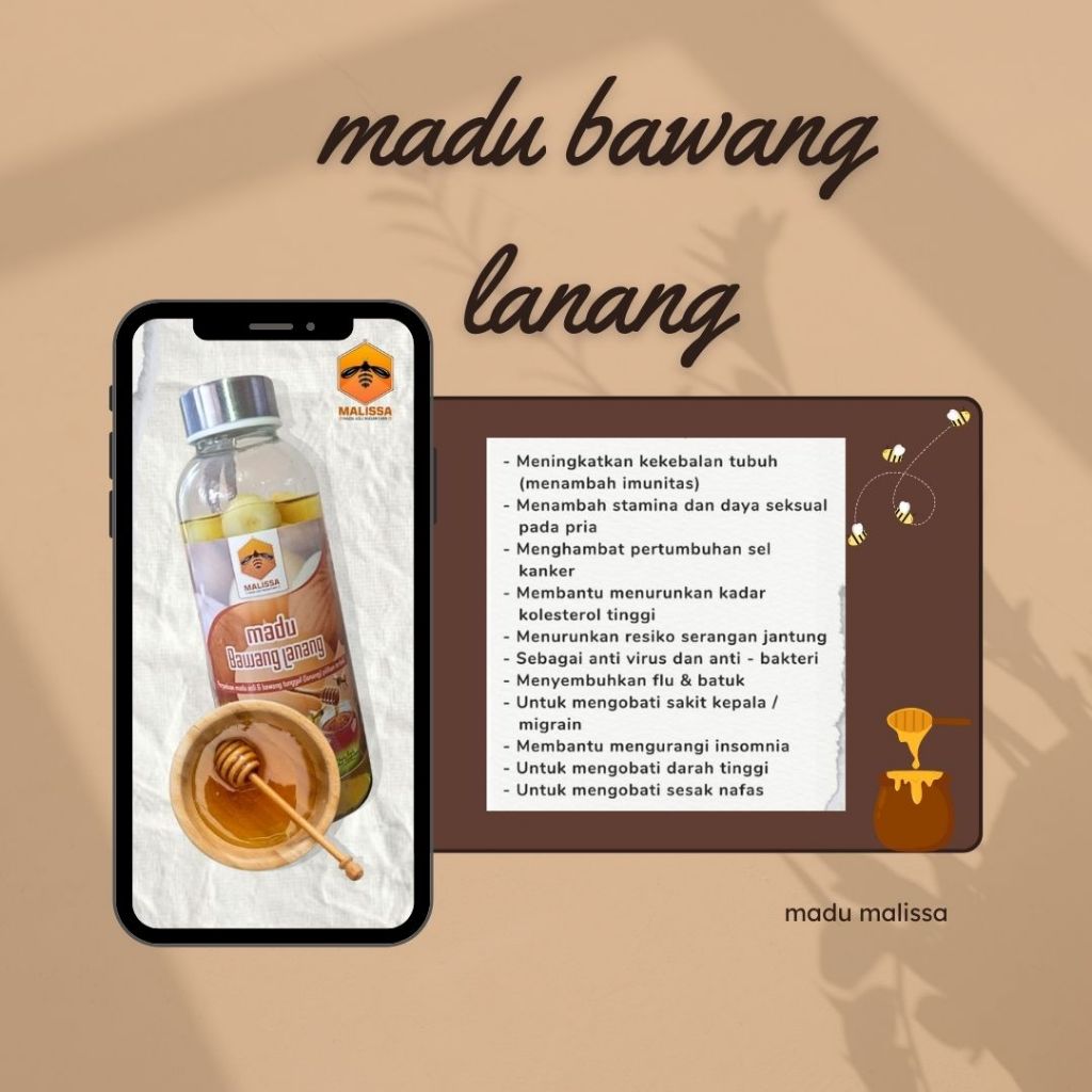 

Best Seller Madu Bawang lanang- Madu Hutan murah 100% Asli original