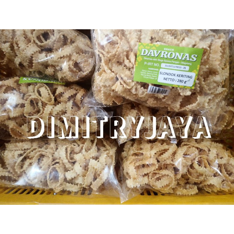 

Slondok keriting davronas 280 g / keripik kerupuk oleh oleh khas magelang jogja temanggung wonosobo