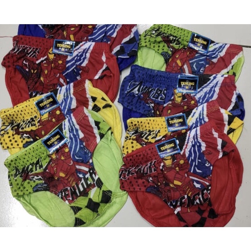Celana Dalam Anak Bergambar unisex Sempak anak celana dalam anak anak bergambar Random BISA COD