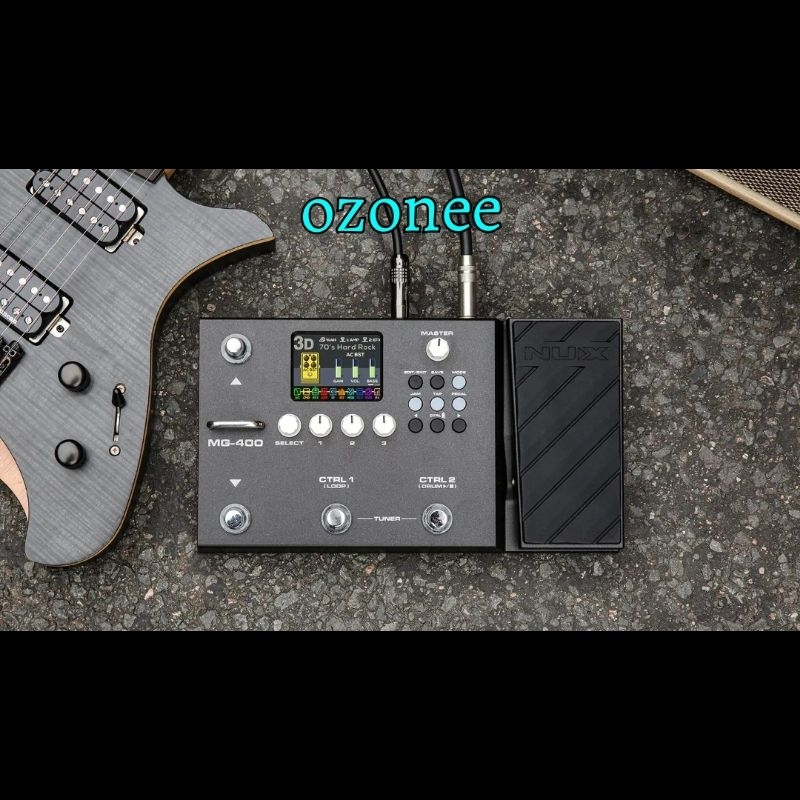 NUX MG400/EFEK GITAR MG-400/ DIGITAL PROCESSOR EFFECT GUITAR MG 400