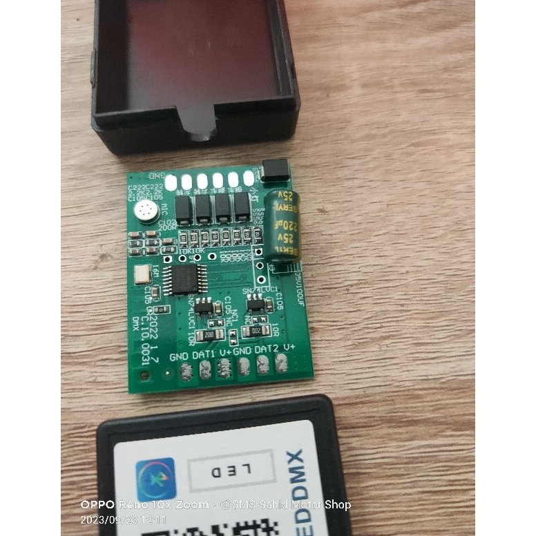 IAC398 Terbaru module controller RGB smart LED 12v to 12volt sen runing seting via aplikasi LED lamp