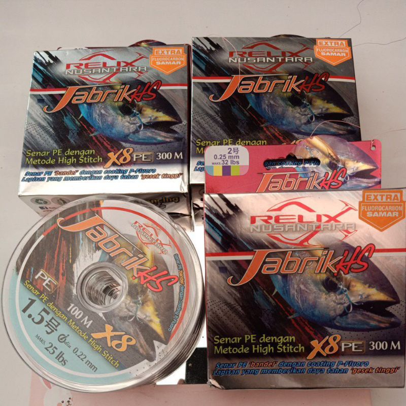 PE JABRIK HS X8 relix nusantara PE 0.6- 3