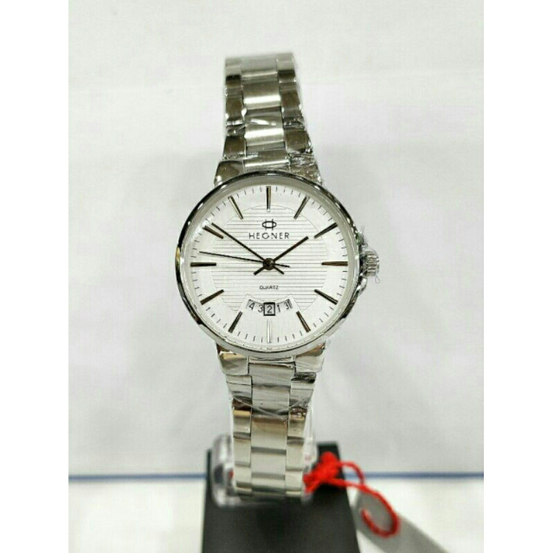 Jam tangan wanita HEGNER 5025 silver stainless steel