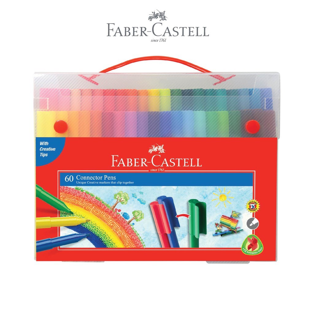 

CONNECTOR PENS / MARKER / SPIDOL WARNA FABER CASTELL 60