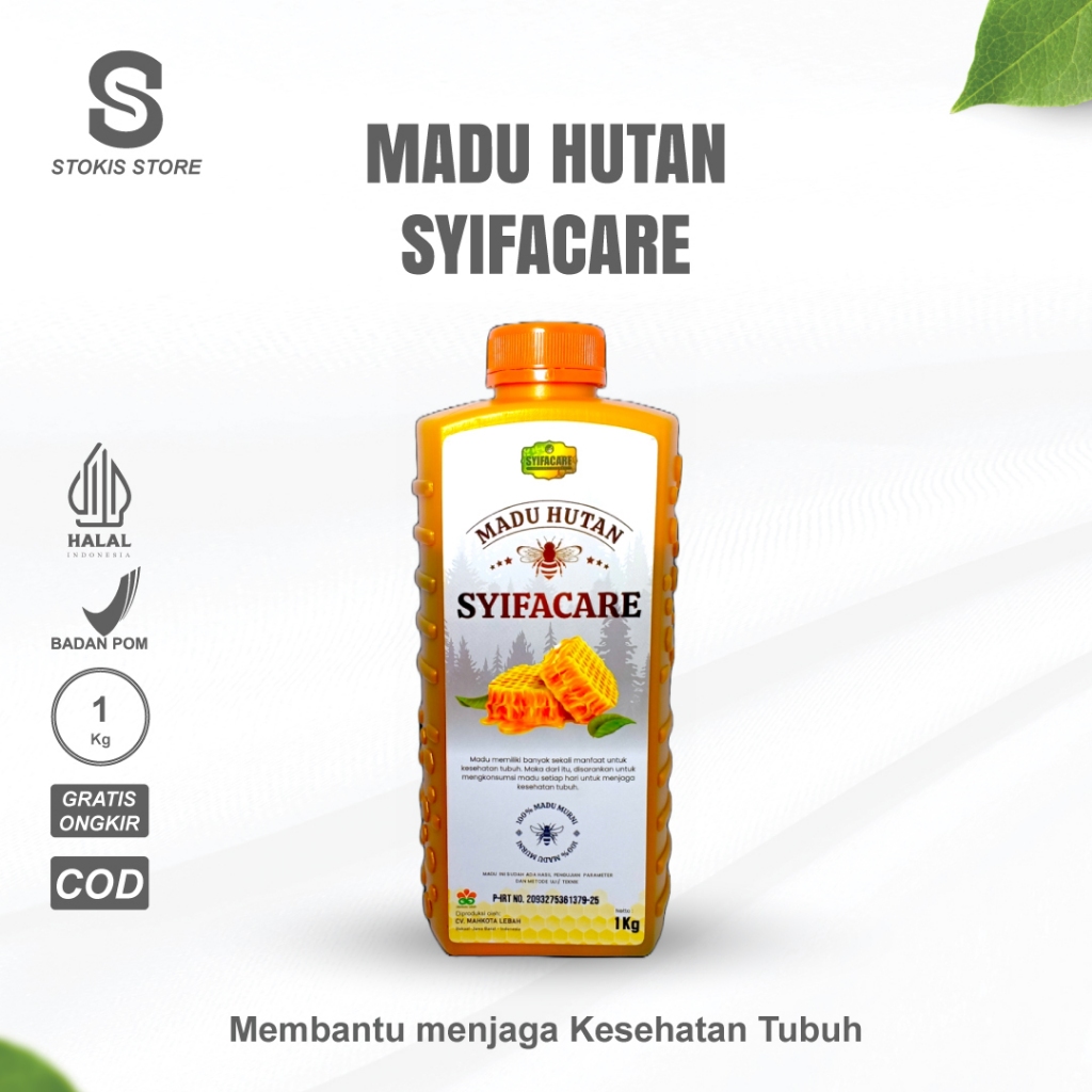 

Madu Hutan Murni Syifacare Kelezatan dan Kesehatan dari Hutan Sumatera 1Kg