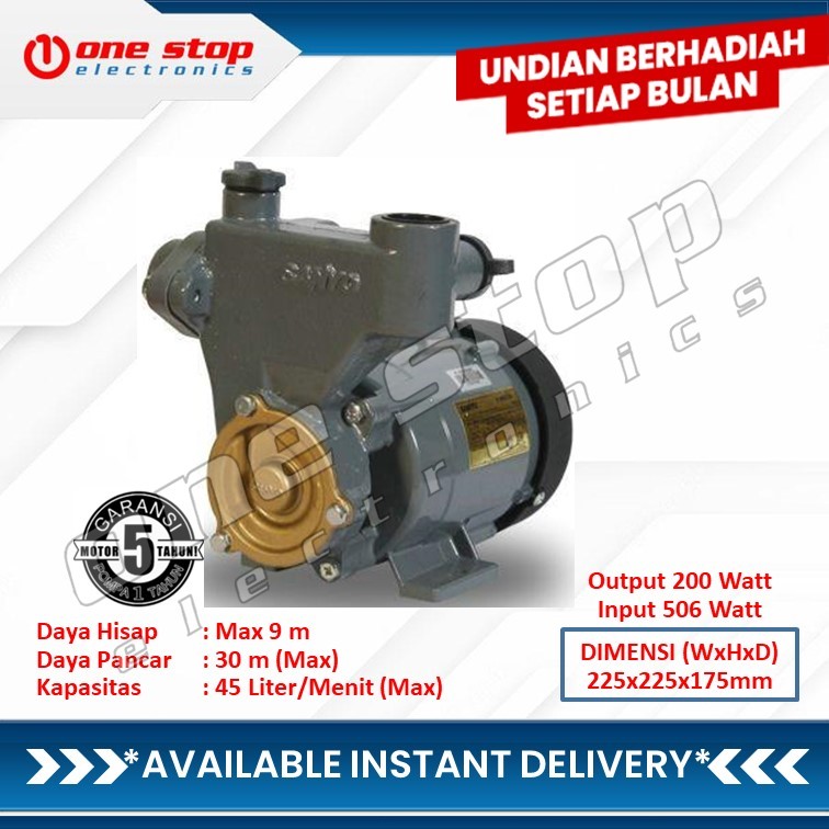 SANYO PWH-236C Pompa Air Sumur Dangkal PWH236C P-WH236C