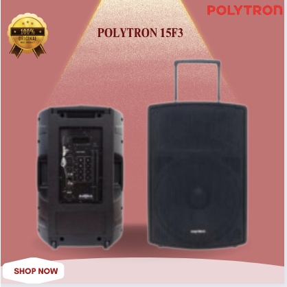 POLYTRON SPEAKER AKTIF PAS PRO 15F3 AKTIF SPEAKER/15 F3/15-F3/15F3/SPEAKER AKTIF/SPEAKER AKTIF PAS
