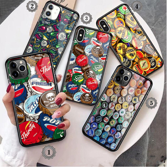 Case motif Tutup Botol Hardcase 2D glossy Ready for all type OPPO VIVO REALME XIAOMI SAMSUNG IPHONE 
