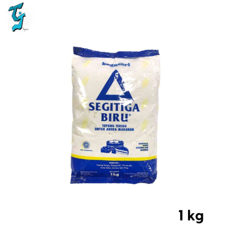

TEPUNG TERIGU SEGITIGA BIRU 1kg