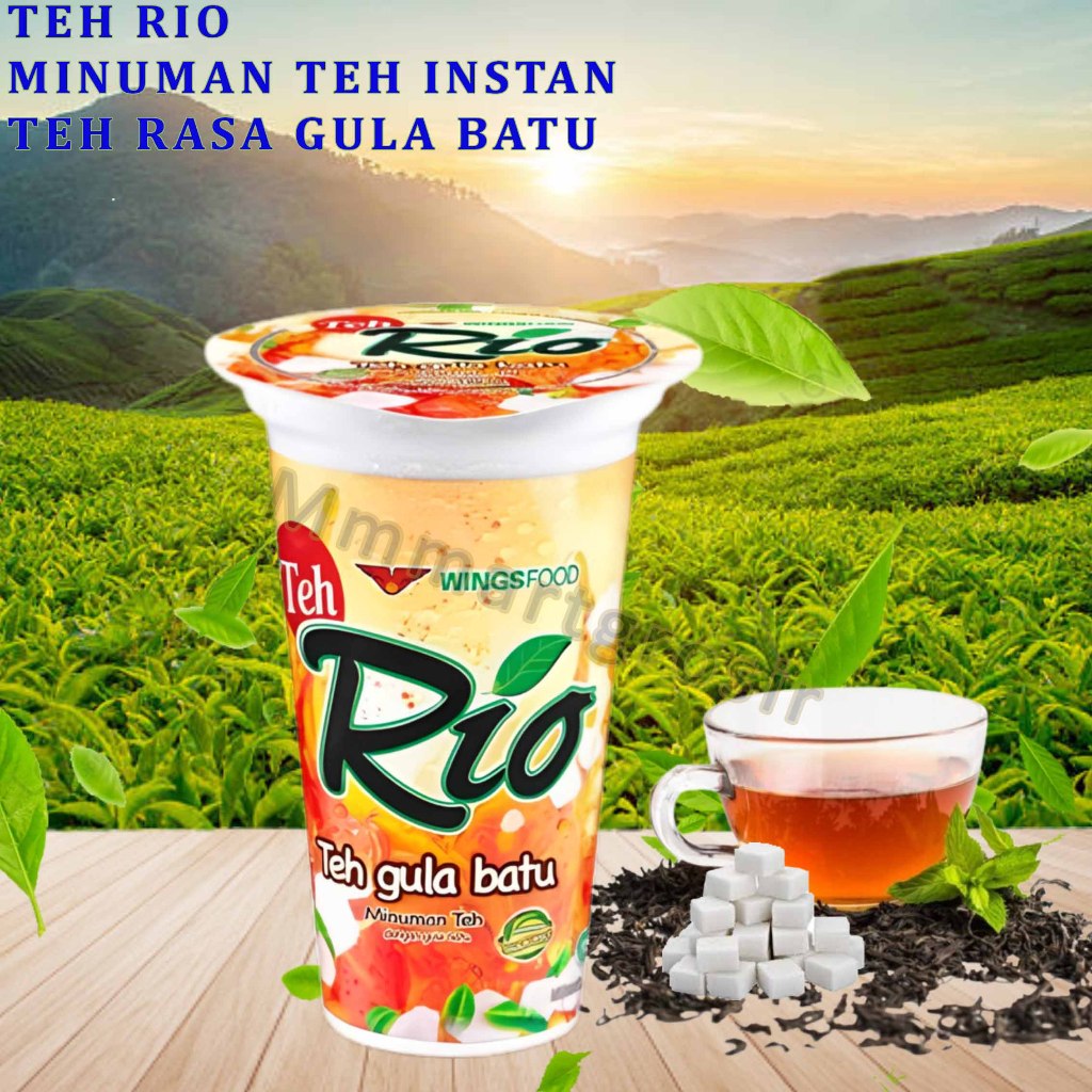 

Teh Rio / Minuman Teh Instan / Minuman Teh Rasa Gula Batu / 180ml