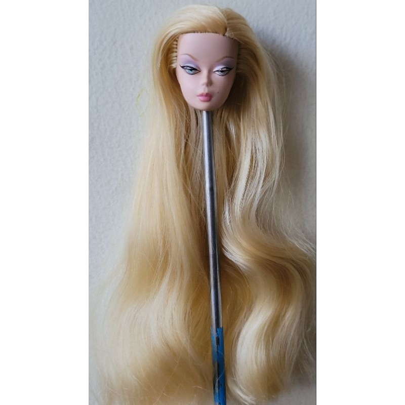 kepala Silkstone Head sudah reroot barbie Mattel no.4