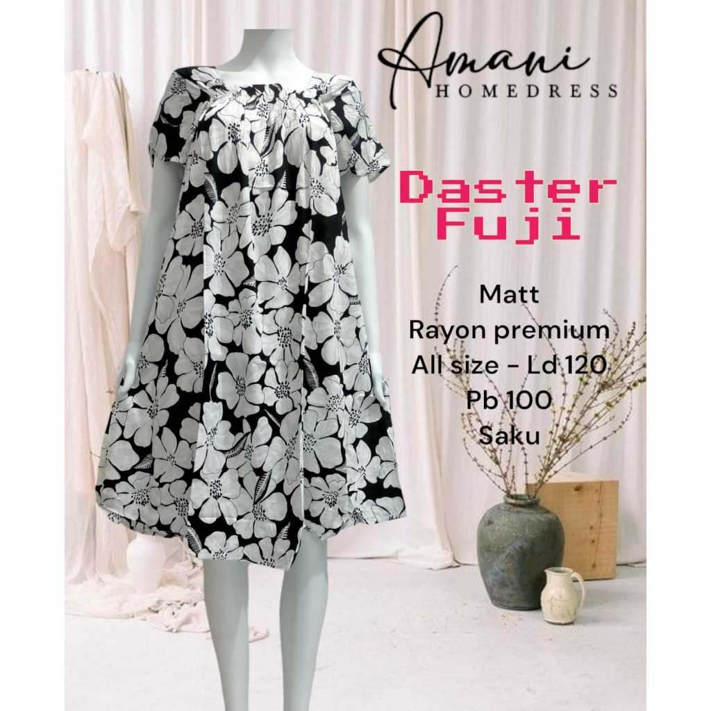 Daster Fuji Karet Dada Elastis Terbaru - Homedress Wanita Fuji Karet Dada Kekinian