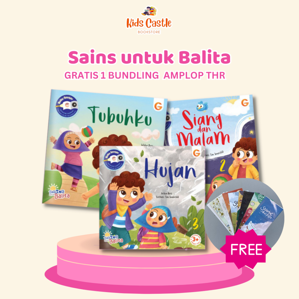 INSANI KIDS - BUKU ANAK ISLAMI SERI SAINS BALITA