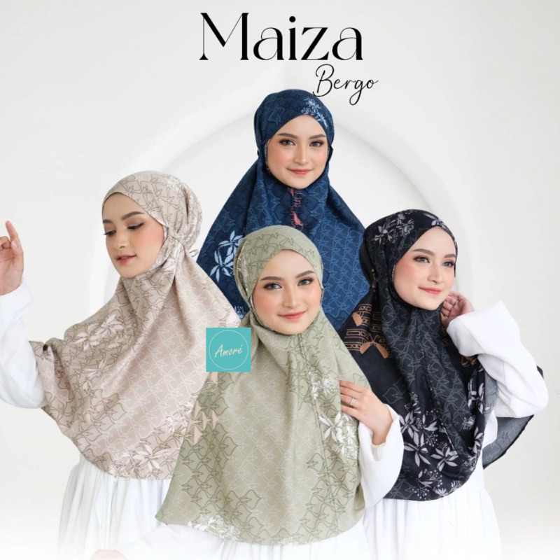 Maiza bergo motif / bergo premium