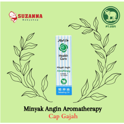 Usfi Health Care Minyak Angin AromaTherapy CAP GAJAH 10ml