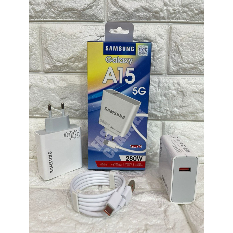 Charger Casan Ori Samsung Galaxy A15 5G 280W Support FastCharging