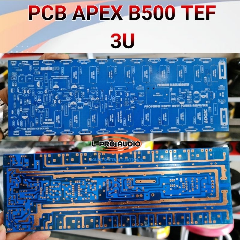 PCB driver power APEX B500 TEF 3U PCB SEMI FIBER